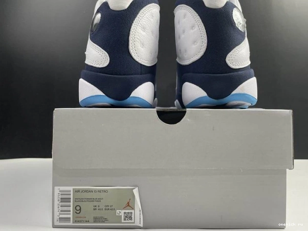 Chep Onekick Blue Jordan 414571-144 13 Powder Dark Air 0710